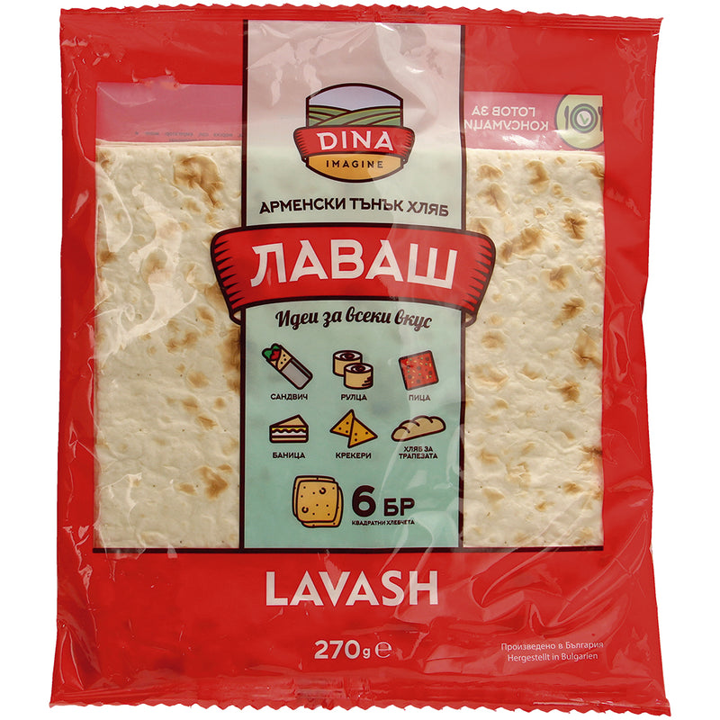 Lavash flatbread, ready to eat, 270g