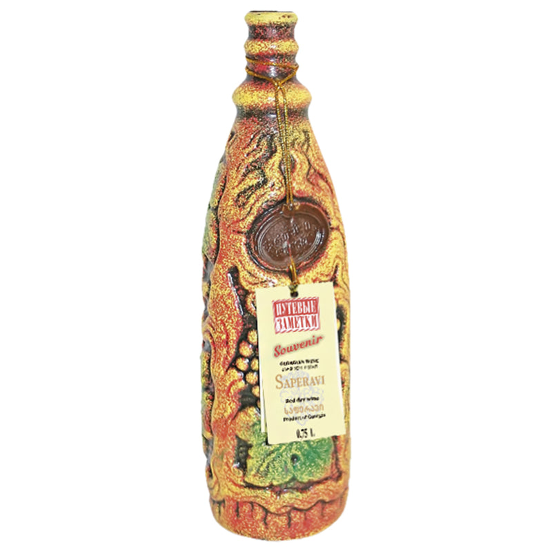 Saperavi in special souvenir bottle, Dry, Georgia