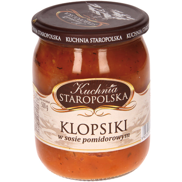 Meatballs "Klopsiki" in tomato sauce, 500g
