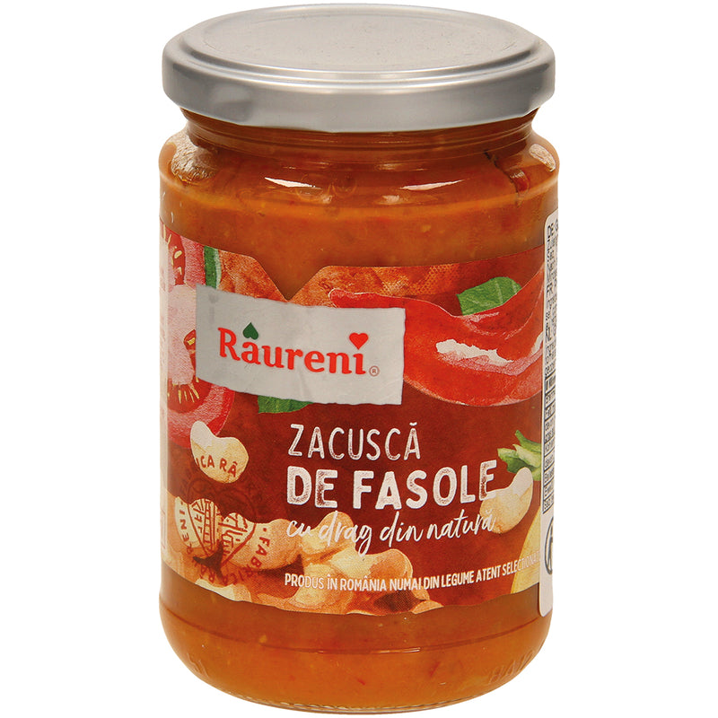 Zacusca de fasole, with beans, 300g