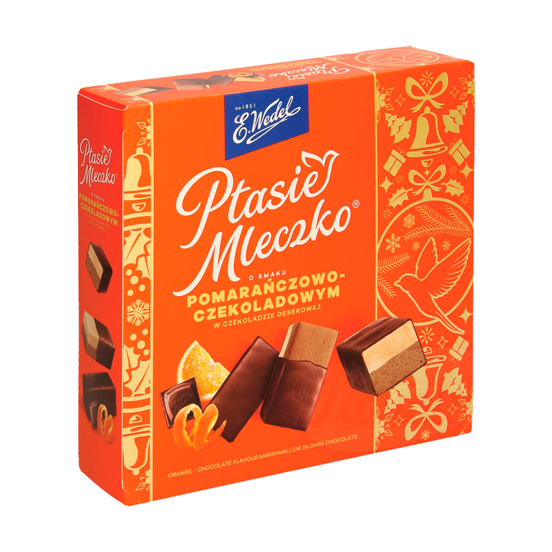 Ptasie Mleczko, Orange, Wedel, 340g