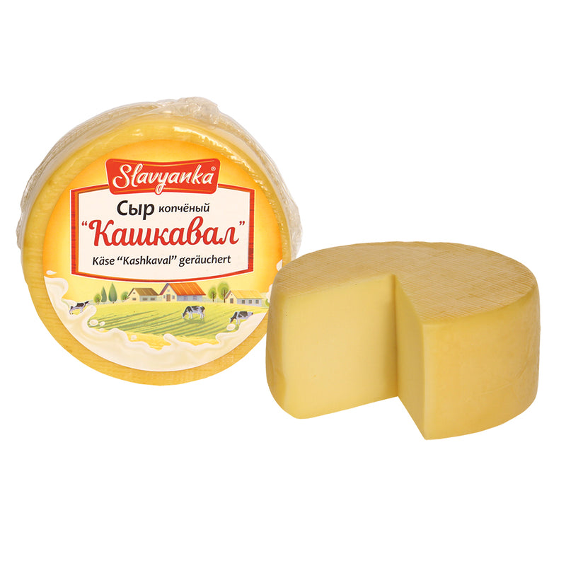 Cheese "Kashkaval", smoked, 450g