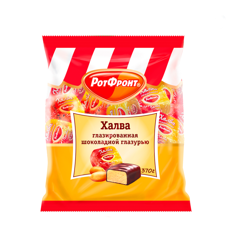 Halva in chocolate glaze, Rot Front, 370g