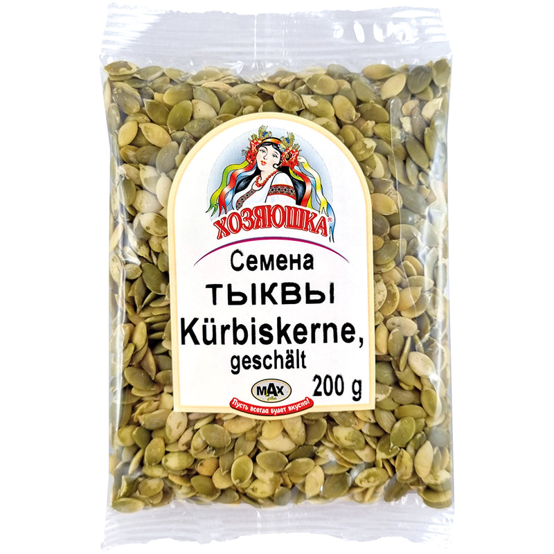 Pumpkin seeds, shelled, 200g