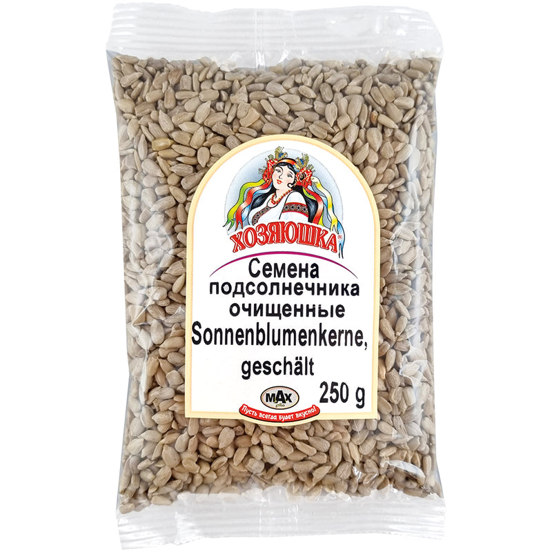 Sunflower seeds, shelled, 250g