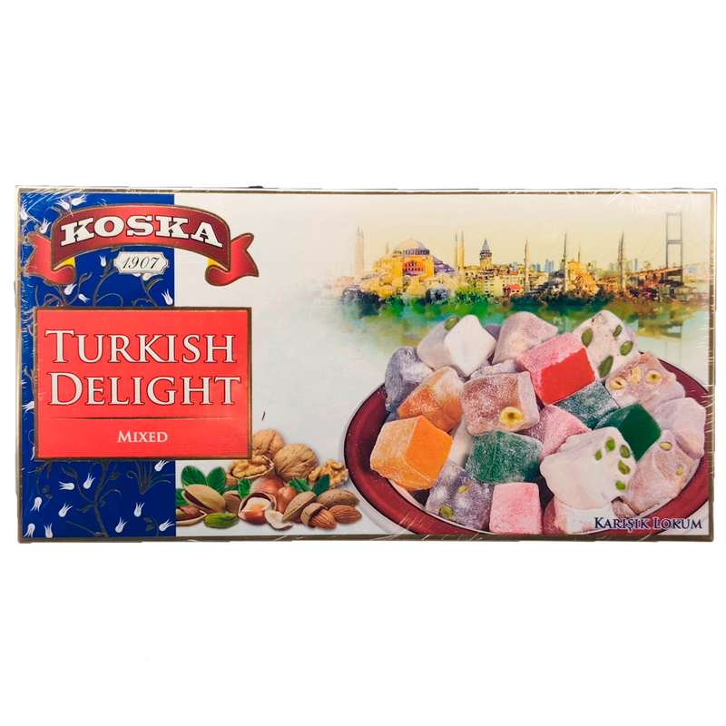 Turkish Delight, mixed, Koska, 400g