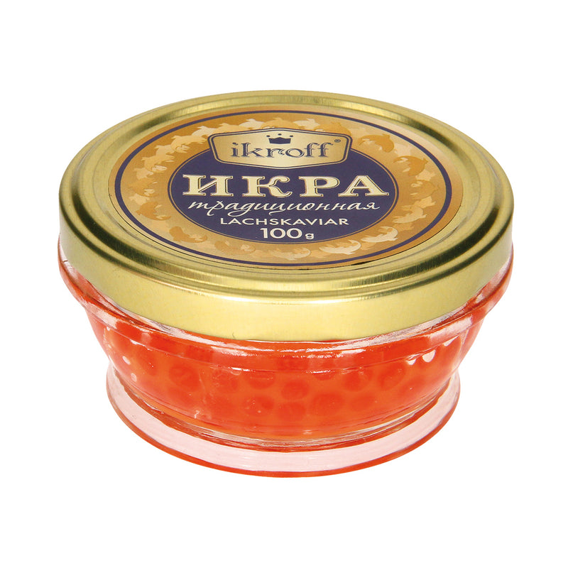 Ikroff, Traditional Salmon Caviar, 100g