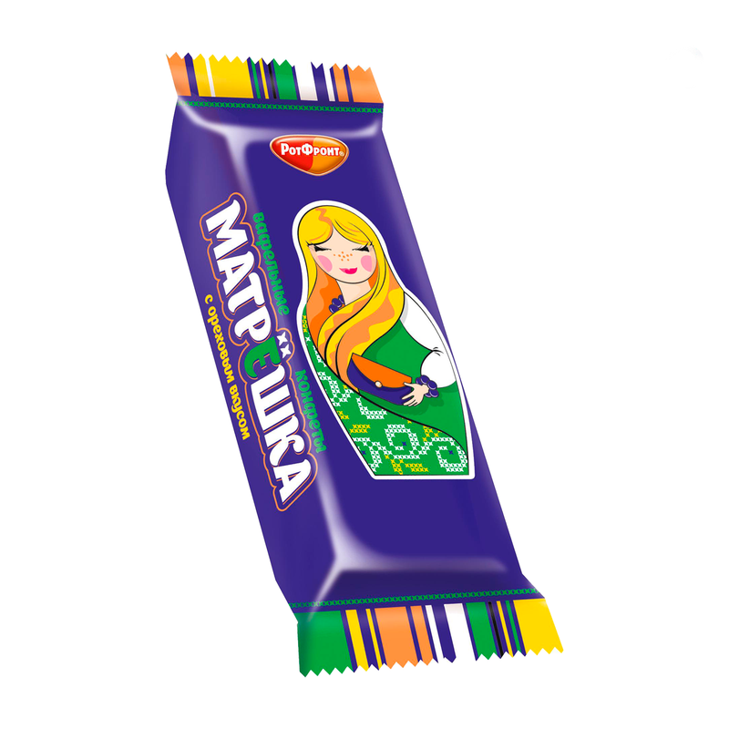 Matryoshka small wafer bars, nut flavor, 215g