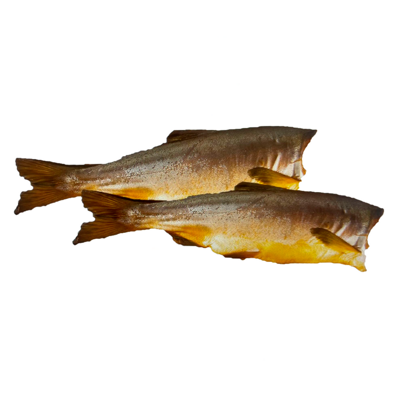 Cold smoked pink salmon, approx. 750g