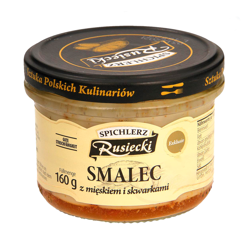 Smalec, pork spread, old polish style, 160g