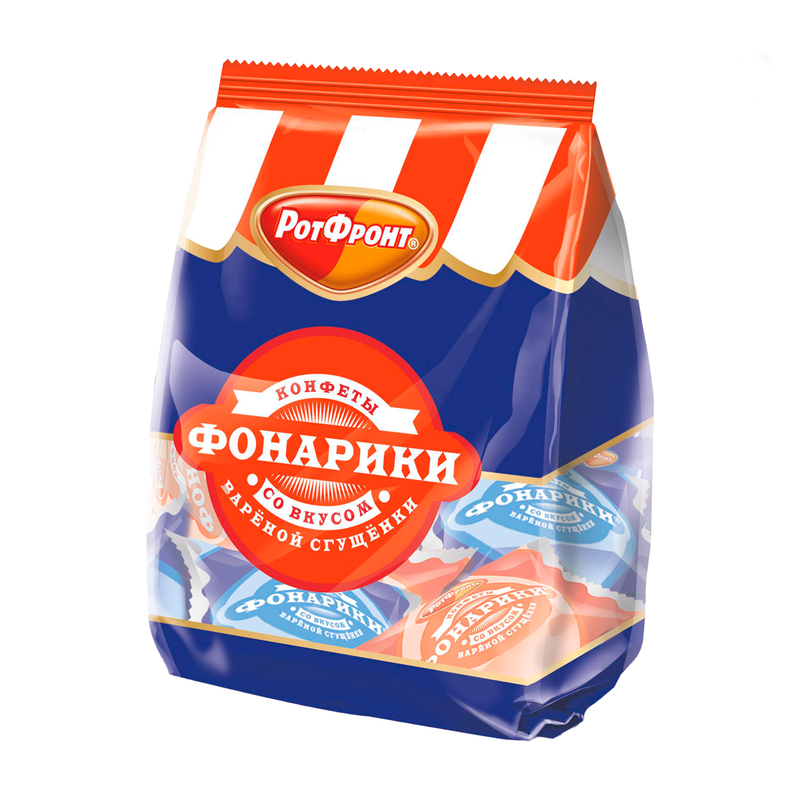 Chocolate candies "Fonariki" with condensed milk flavour, 150g