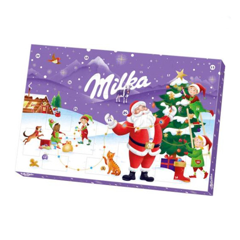 Advent calendar with milk chocolate, Milka, 200g