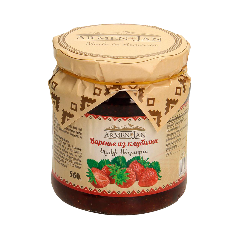 Strawberries in sugar, Aremenjan, 560g