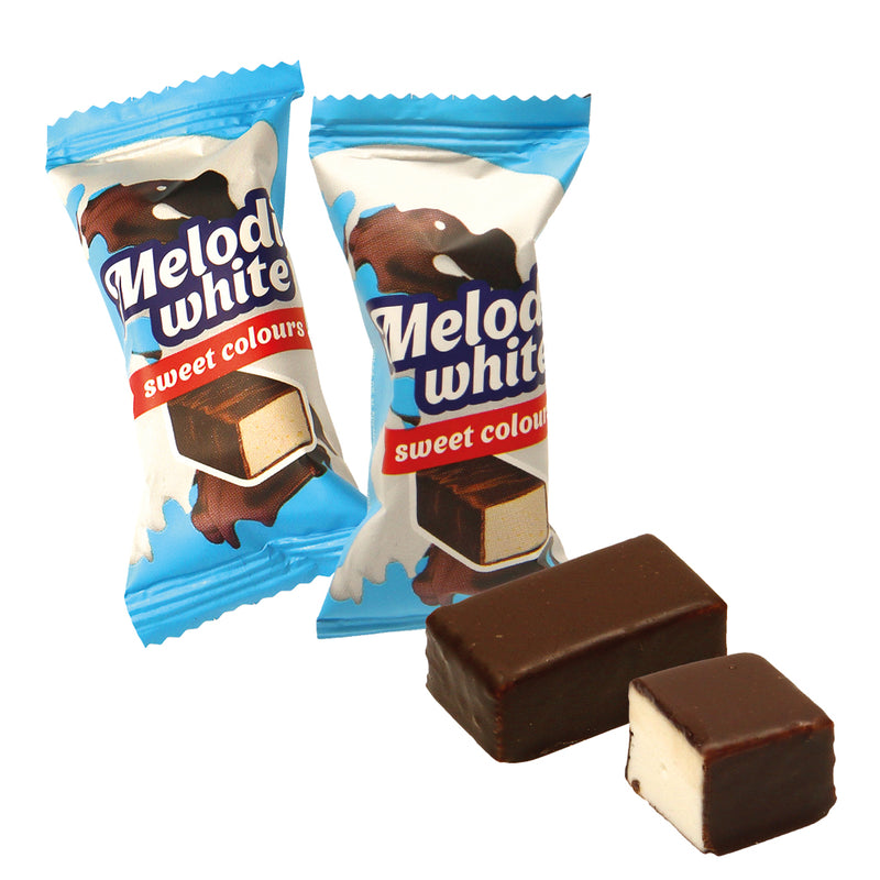 Mini-Marshmallow in chocolate "Melody white", 200g