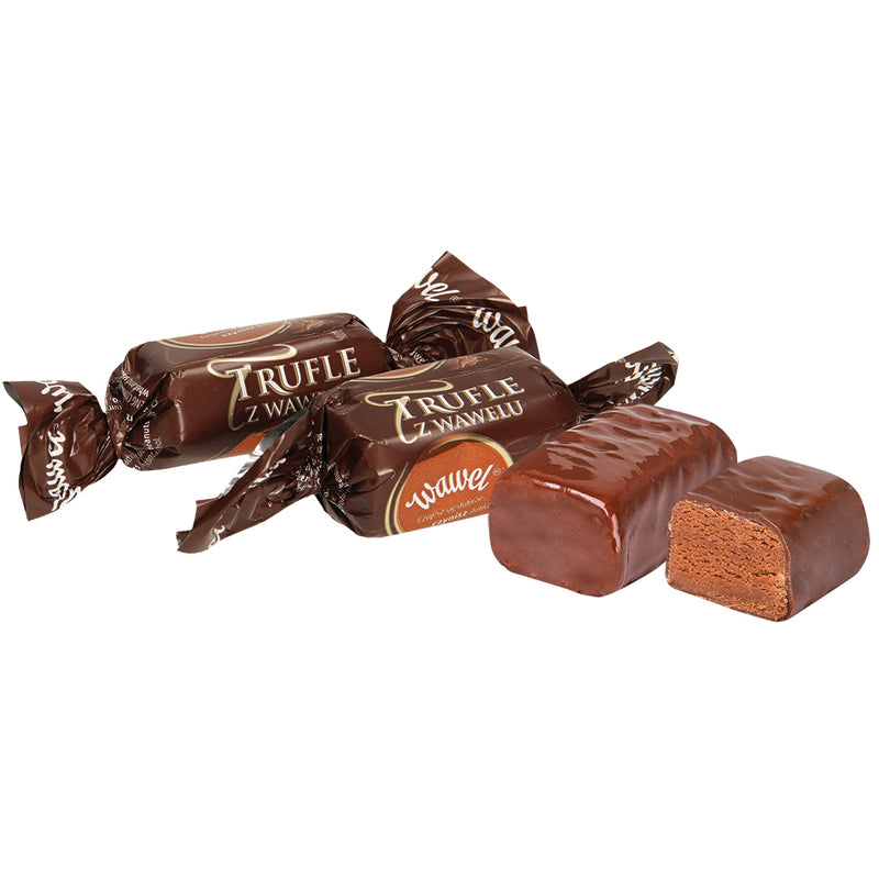 Chocolate candies “Trufle z Wawelu” with rum, 200g