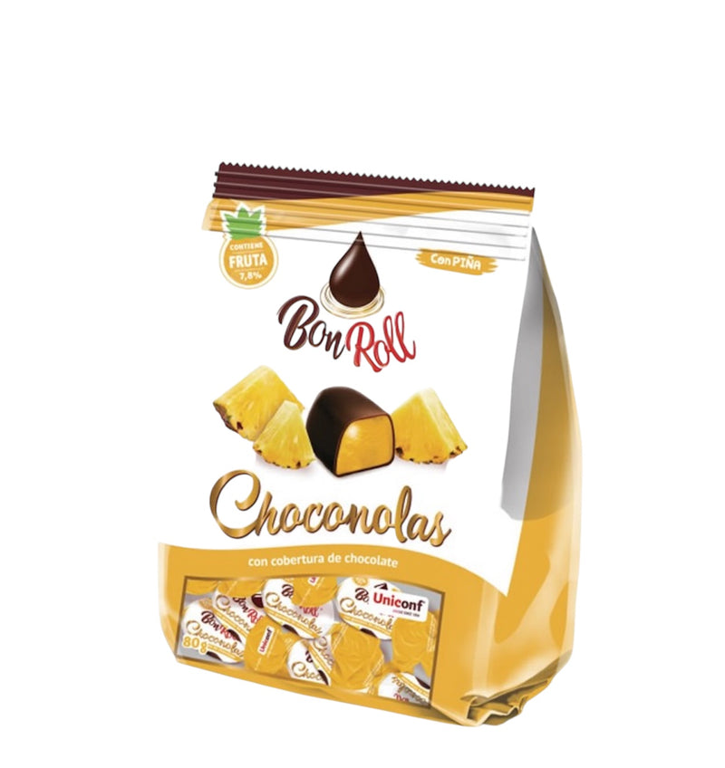 Jelly pineapple in chocolate, 150g