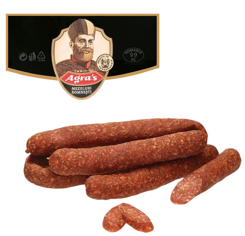 Carnati de casa uscati, pork and chicken sausage, smoked, 650g