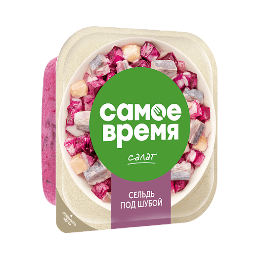 Salad "Beet dressed herring" with herring fillet, 150 g