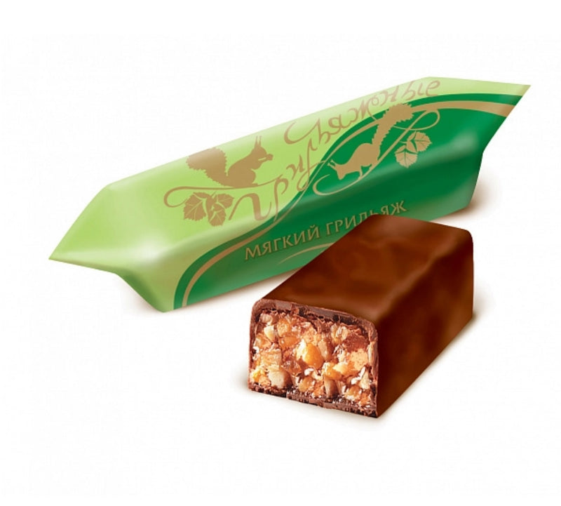 Chocolate candies "Myagkiy Griliazh", 200g