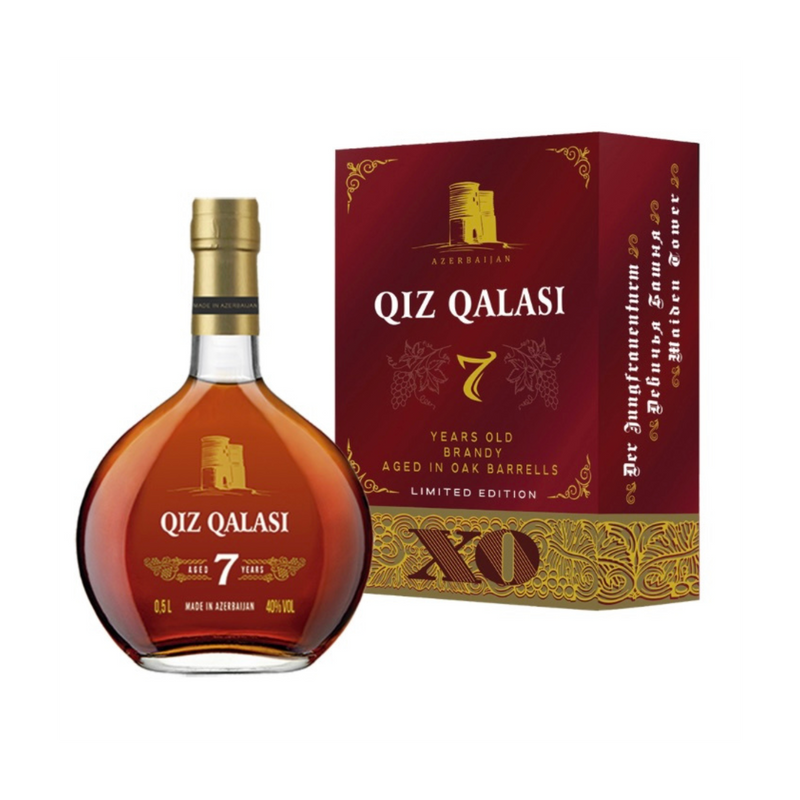 "Qiz Qalasi", Azerbaijani Brandy XO, Limited Edition, 7 yrs, 40%, 0.5L