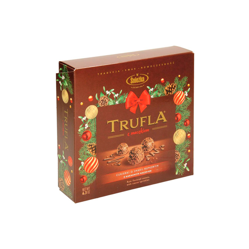 Christmas gift box with rum flavoured sweets, 180g