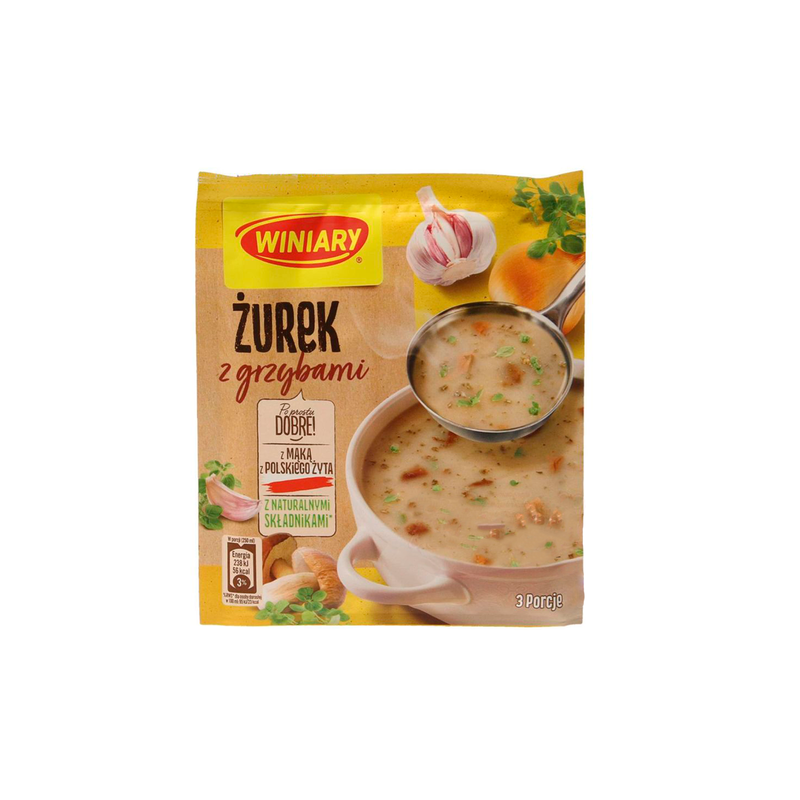 Soup  Zurek with mushrooms, 49g