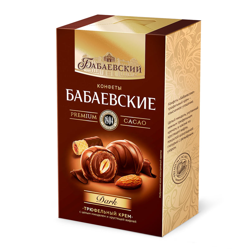 Chocolate "Babaevskie Truffle cream", 98g