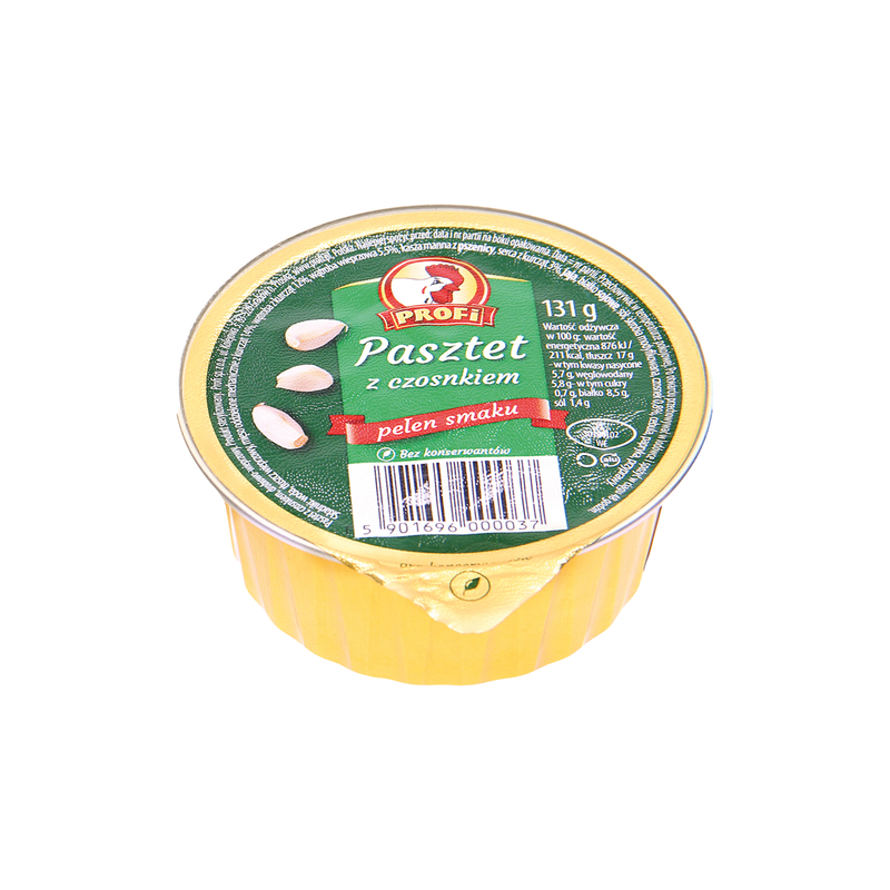 Chicken pate Polish style with garlic, 130g