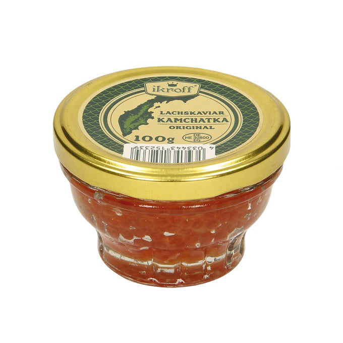 Ikroff, Kamchatka Original Salmon Caviar, 100g