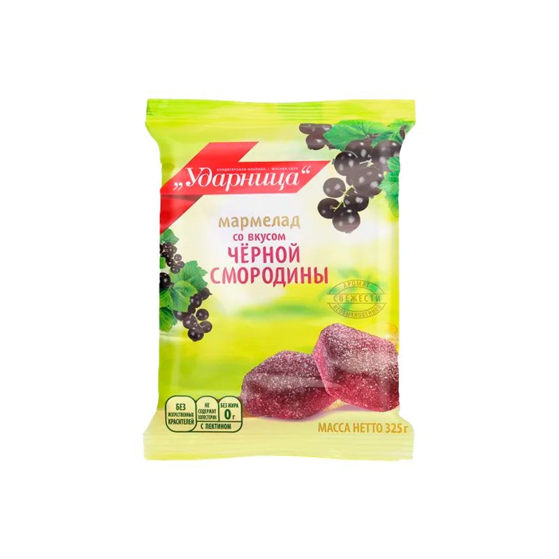 Jelly with blackcurrant flavour, 325g