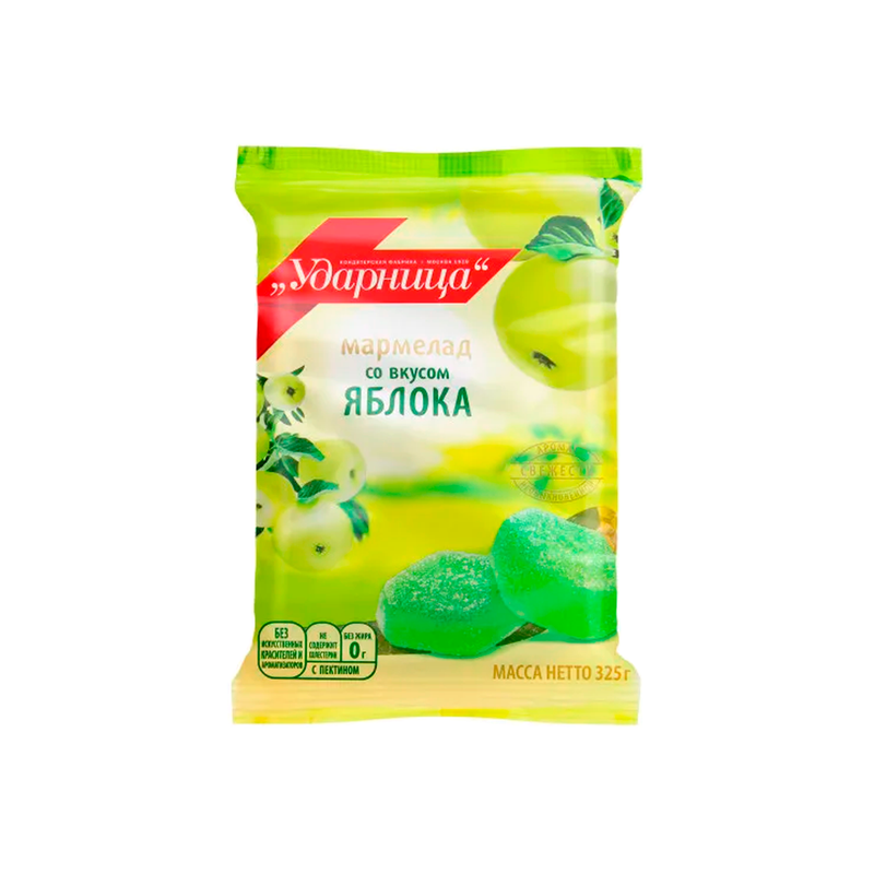 Jelly with apple flavour, 325g