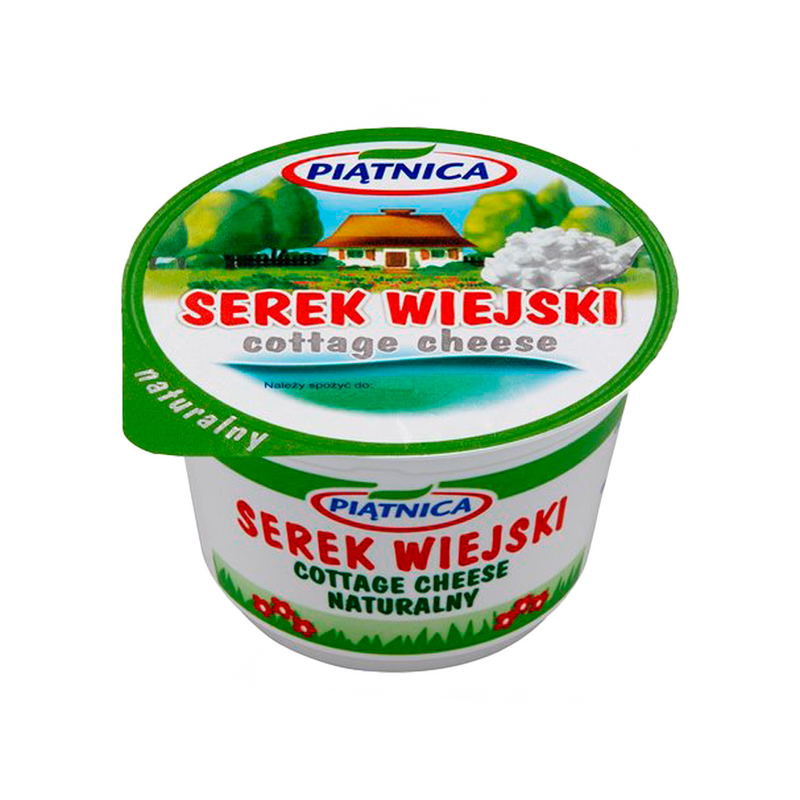 Grainy cottage cheese in cream, 200g