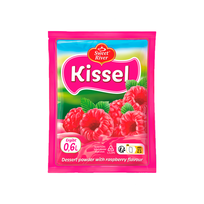 Dessert powder raspberry, Kissel, 90g