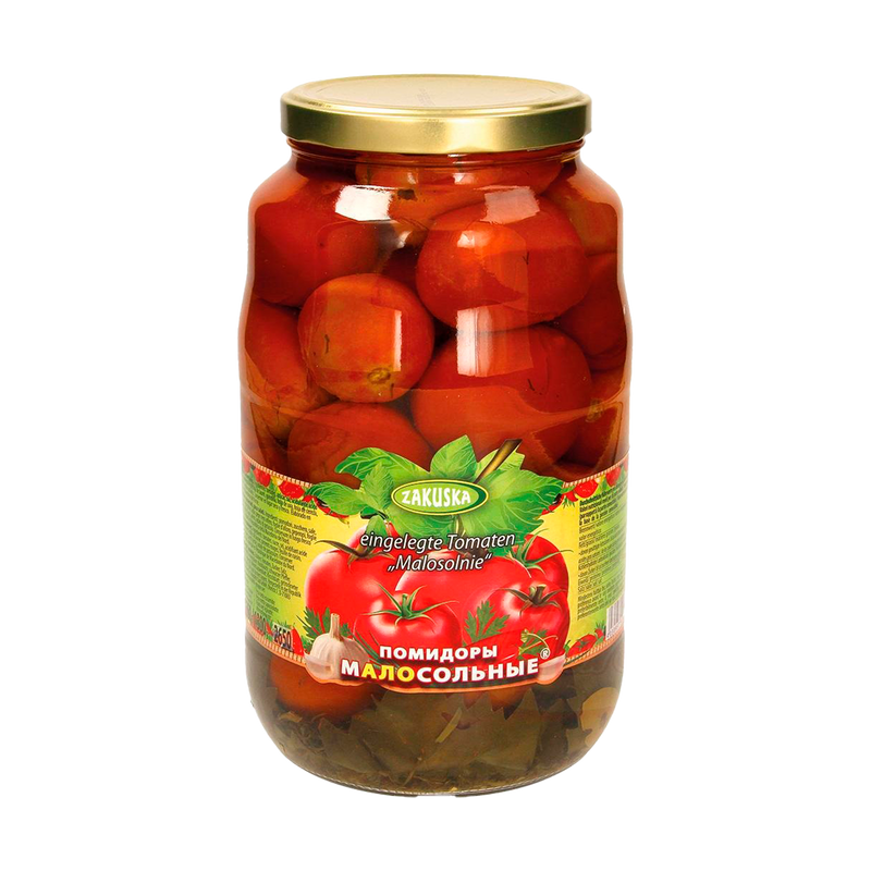 Tomatoes "Malosolniye" low salt, 2350g