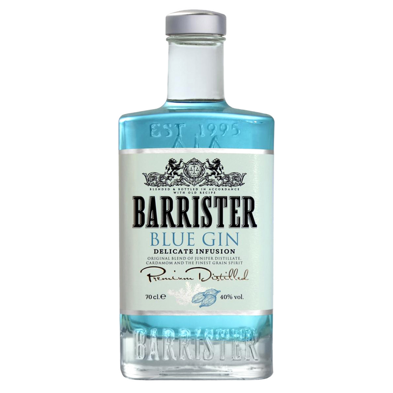 Barrister, Blue Gin, 0.7l