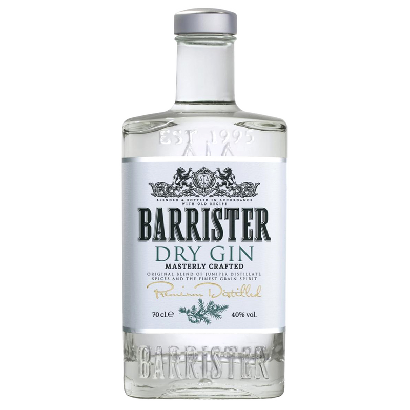 Barrister, Dry Gin, 0.7l