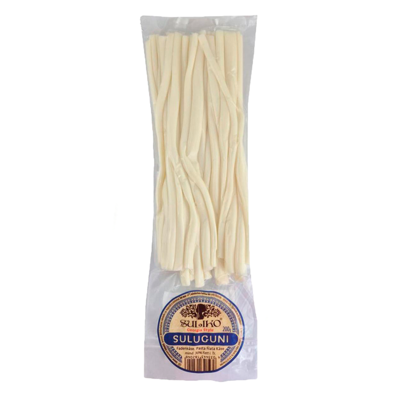 Suluguni, Georgian style salty string cheese, 200g