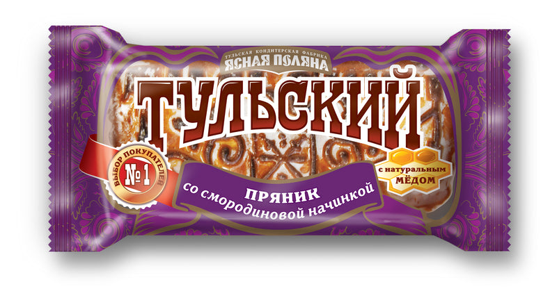 Gingerbread "Tulsky" with black currant filling, 140g
