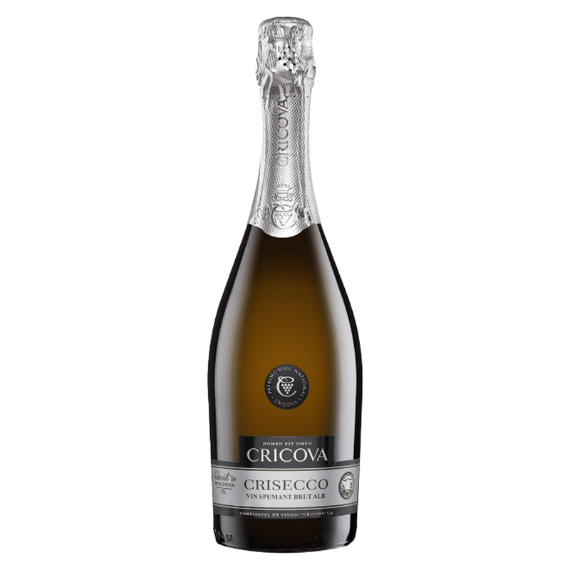 Cricova, Crisecco Brut Alb, sparkling, Moldova