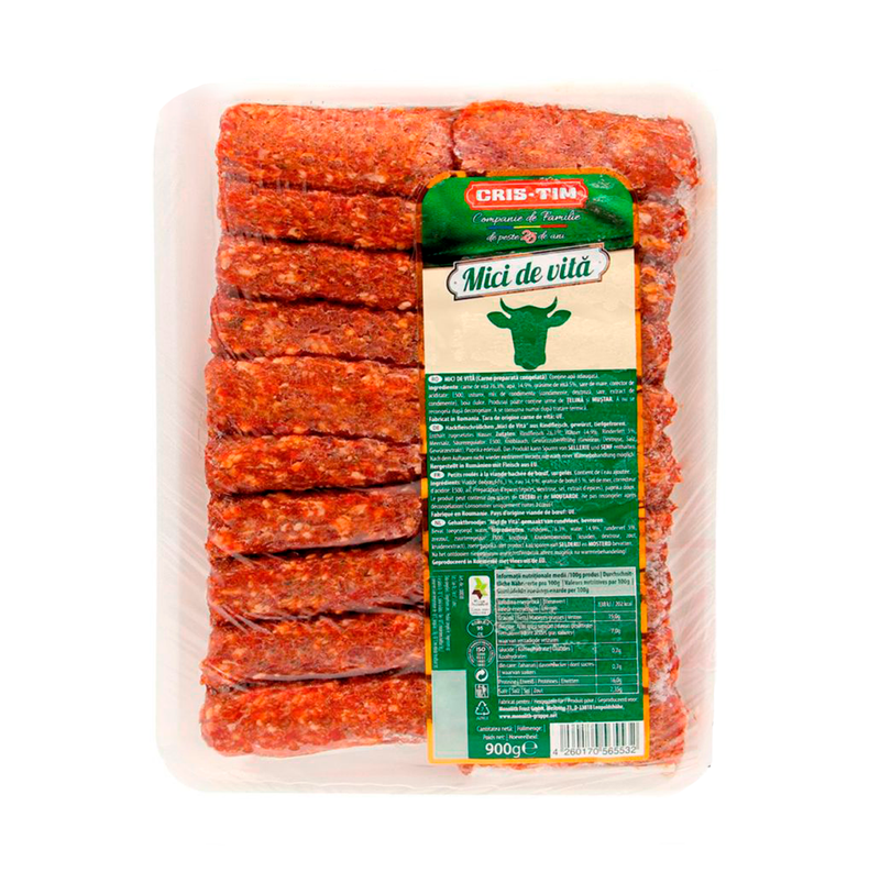 Mici, beef, frozen, 900g