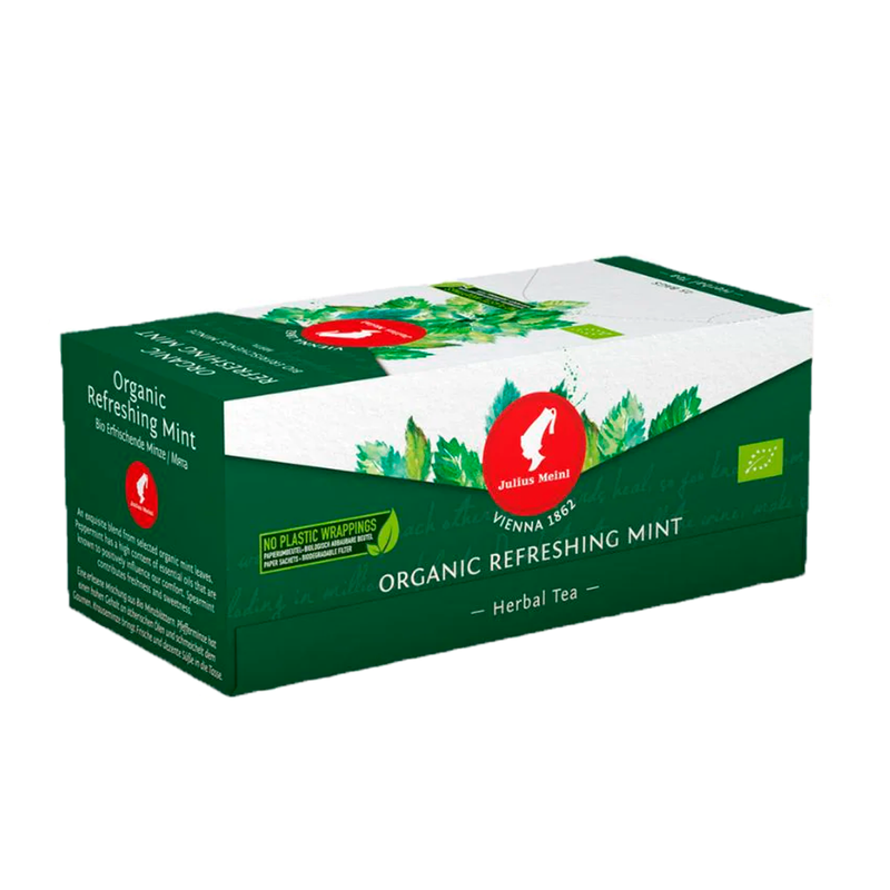 Julius Meinl Organic Refreshing Mint, 25 bags