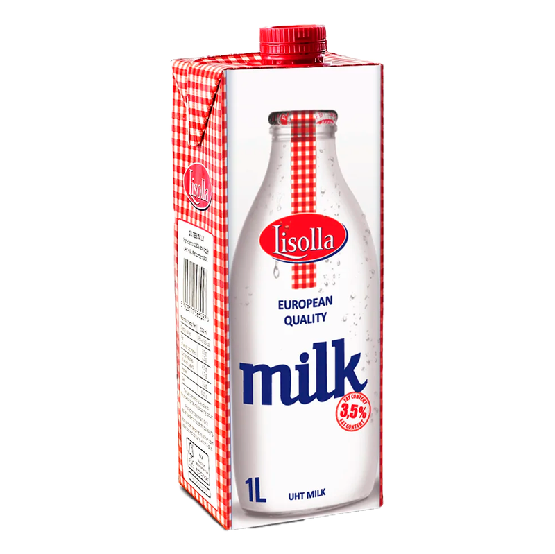 Polish milk 3.5, Lisolla, 1l