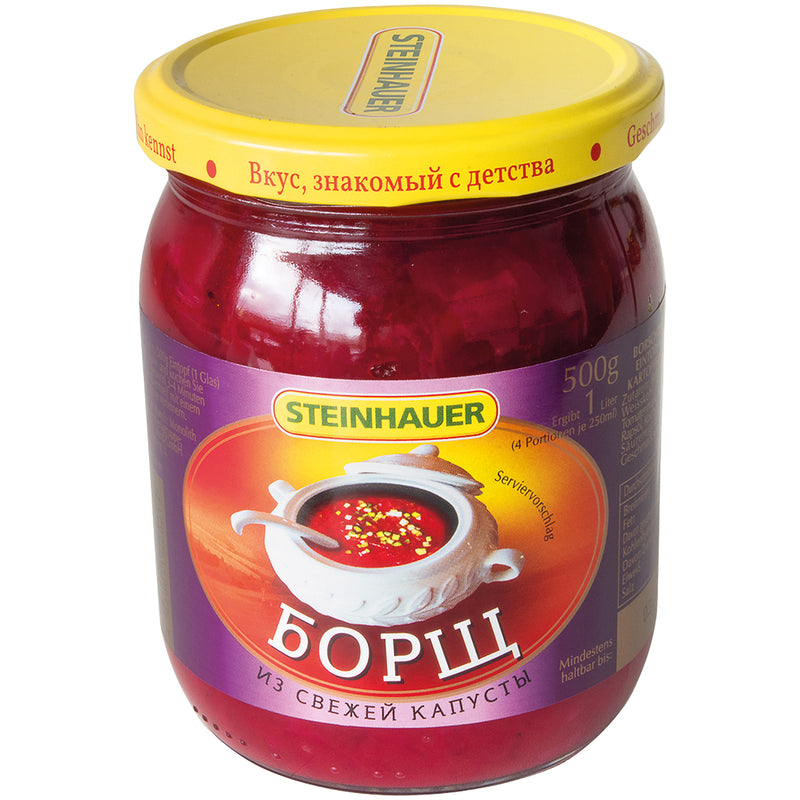 Soup Borsch with fresh cabbage, 500g