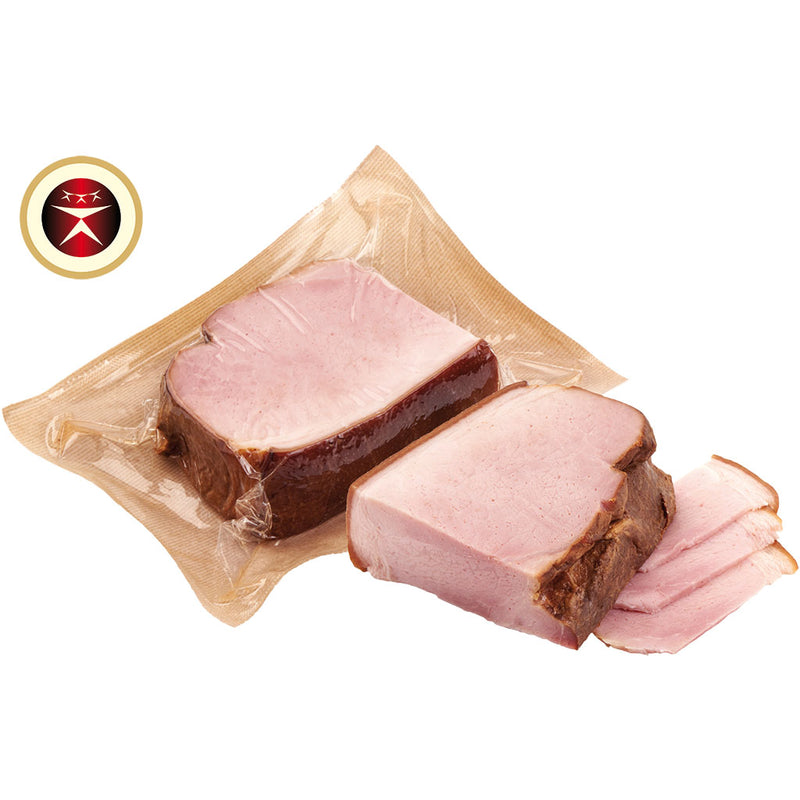 Pork meat cooked and smoked, mozhevel taste, 300g