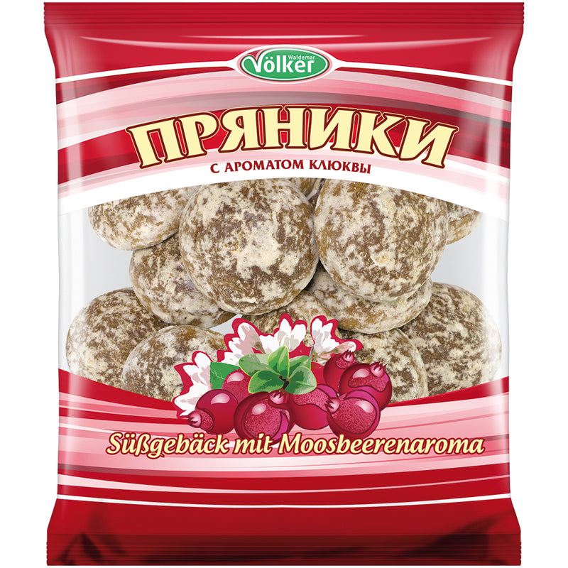 Gingerbread with cranberry flavor, 400g