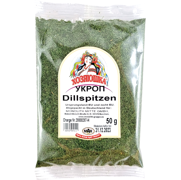 Dried dill, 50g