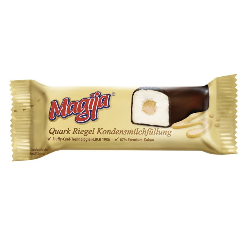 Glazed curd cheese bar with condensed milk, Magija, 45g