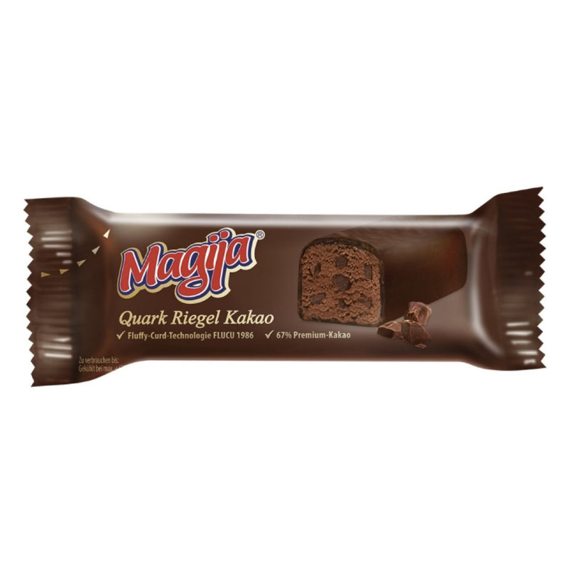 Glazed curd cheese bar with chocolate, Magija, 45g