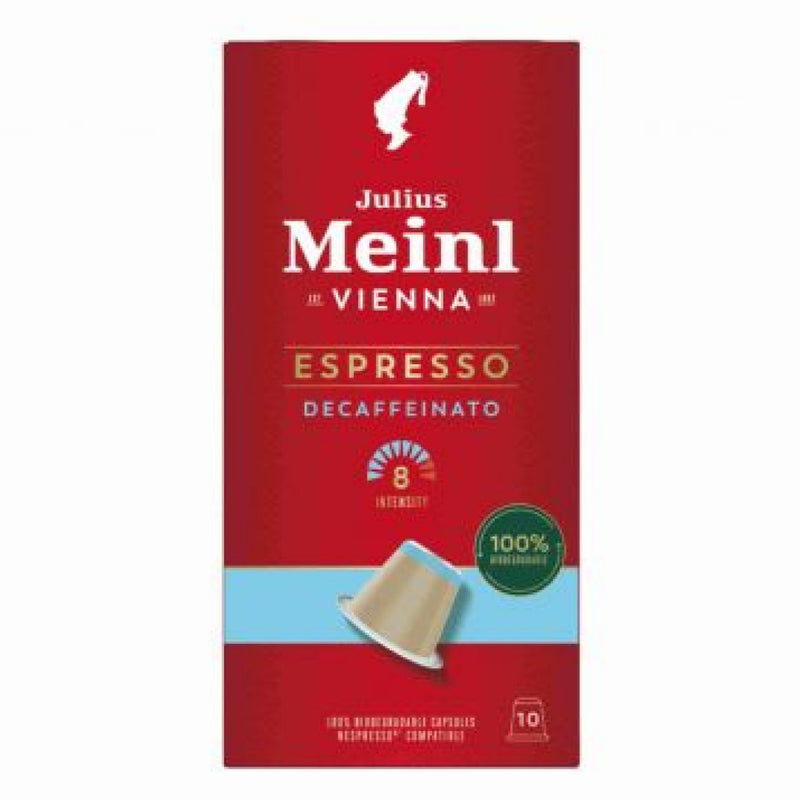 Julius Meinl Espresso Decaf, 10 capsules (biodegradable)