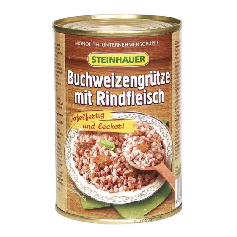 Cooked Buckwheat with beef, 400g